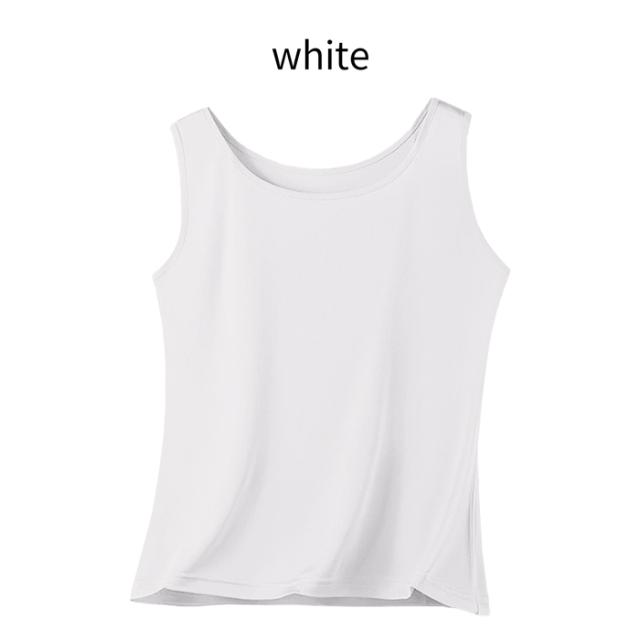 夏は涼しく、冬は暖かい！一度着たら戻れないSILKタンクトップ