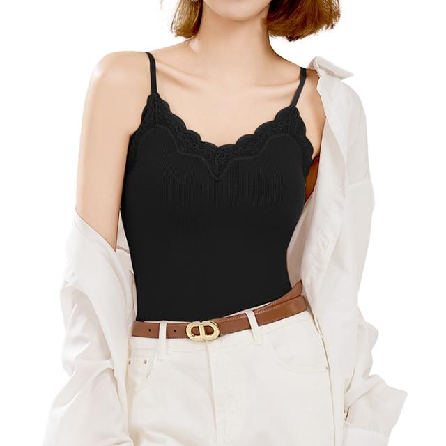 おしゃれも着心地も妥協しない、毎日使えるブラキャミ