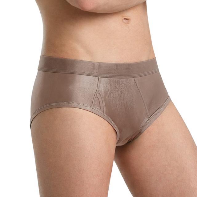 【送料無料】シルク100％でなめらか メンズシルクブリーフ