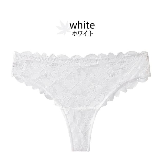 【プチプラ大特価】透ける花柄レースのTバック