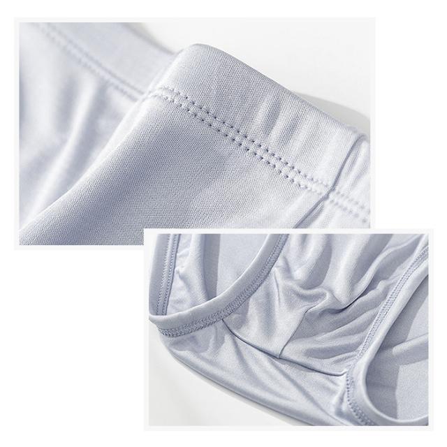 【送料無料】シルク100％ 薄手で快適 メンズボクサーパンツ