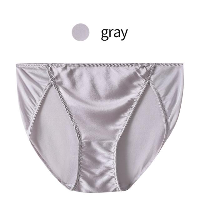 【送料無料】サテン×シルクで綺麗見えする上品ショーツ