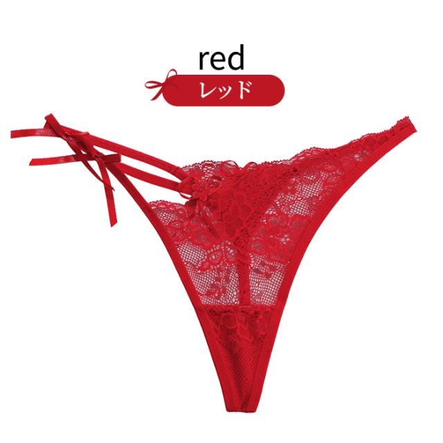 アシンメトリーデザインがおしゃれなTバックショーツ