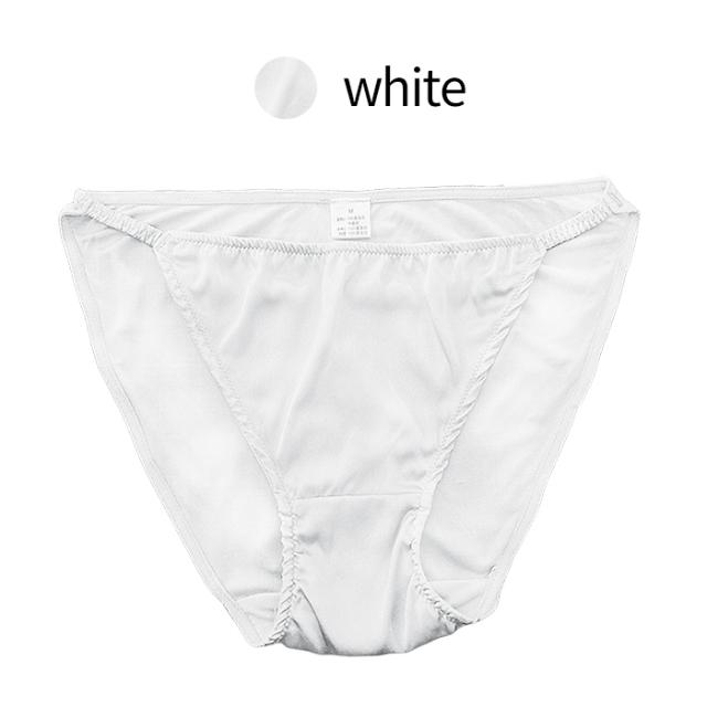 【送料無料】サテン×シルクでヒップまで美しく映えるショーツ