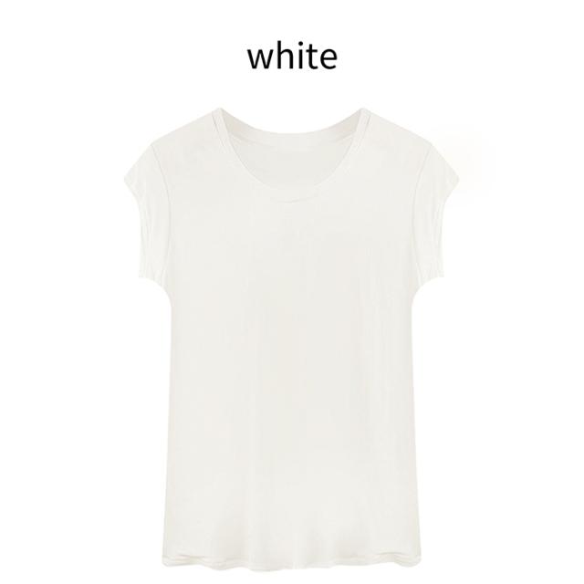 シルク100％ 肌にやさしい汗取り付きインナーシャツ