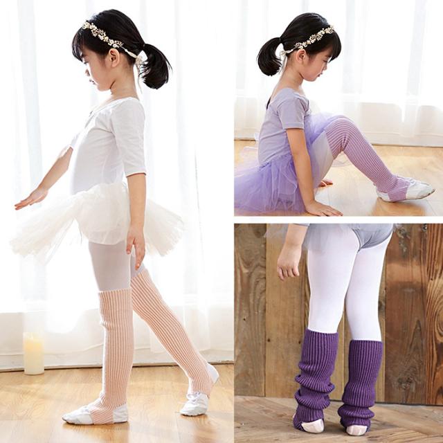 締め付けずに快適フィット リブ編みレッグウォーマー