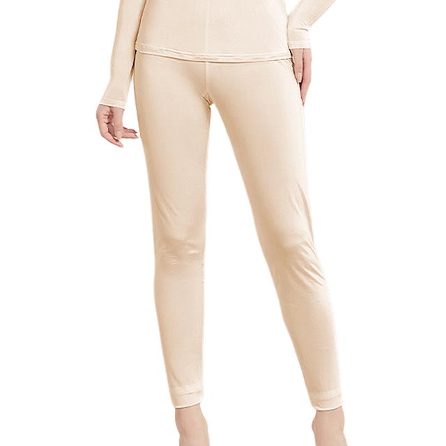 【送料無料】 なめらかシルク100％の贅沢あったかレギンス