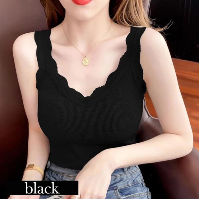 カップ付きキャミソール