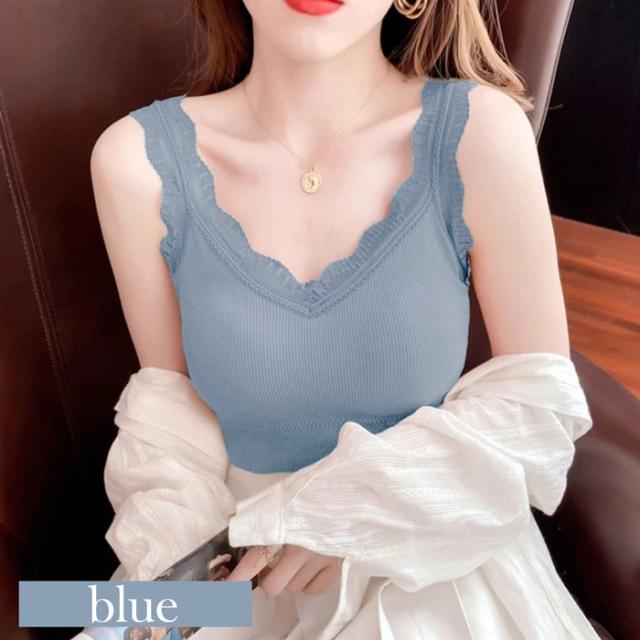 カップ付きキャミソール