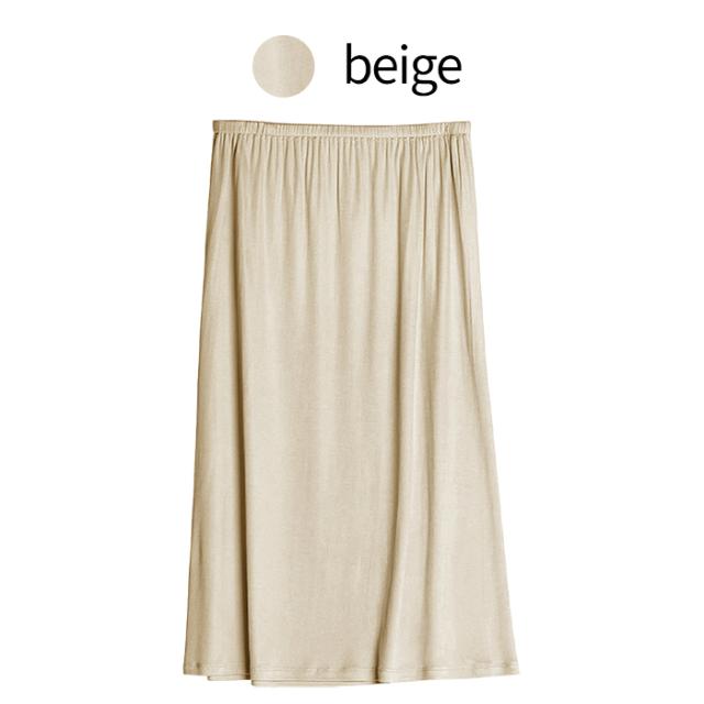 【送料無料】シルク100％の高級素材。さらっと快適なペチコート