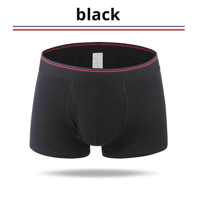 綿95％快適フィット前開きボクサーパンツ