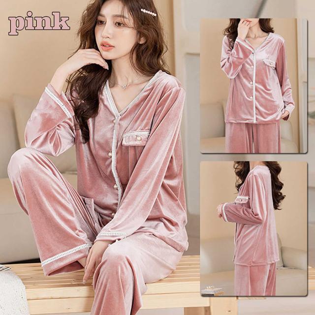 ベロア調姫系パジャマ