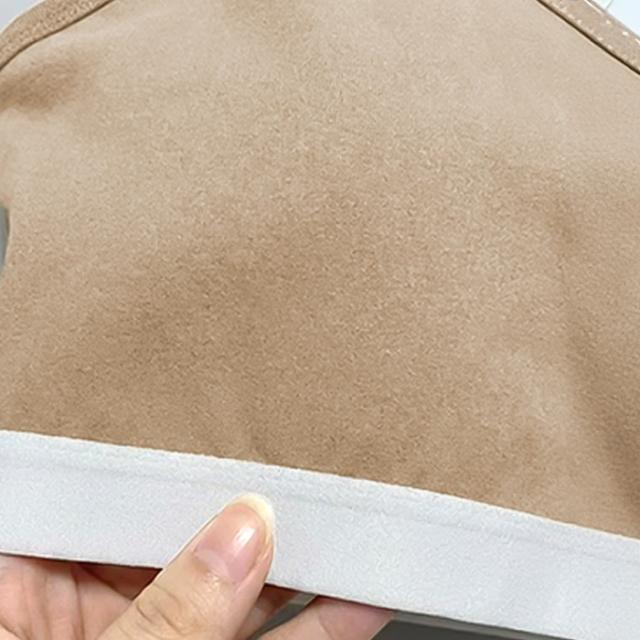 【送料無料】やわらか起毛で快適 カップ付きタンクトップ