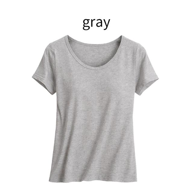 【送料無料】 立体カップでラク盛り半袖ブラトップ