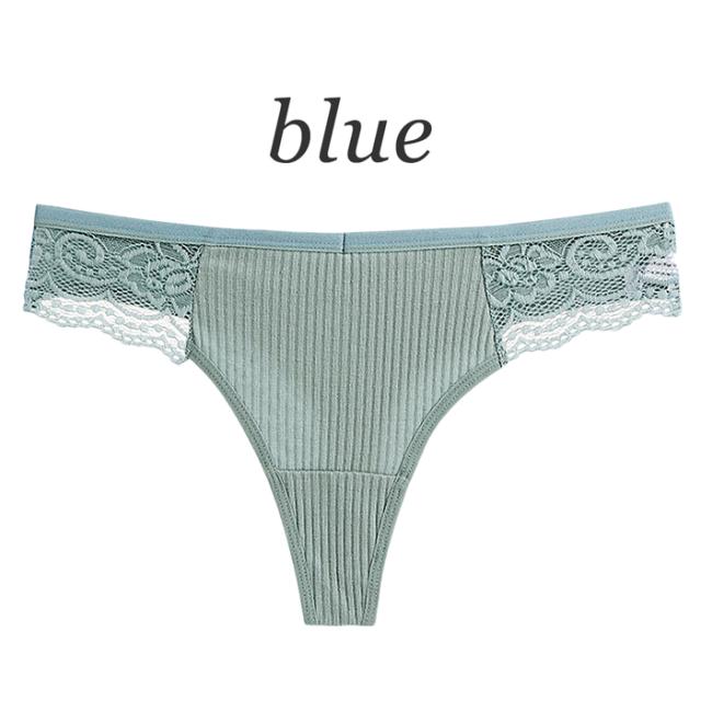 綿95％レディースTバックショーツ