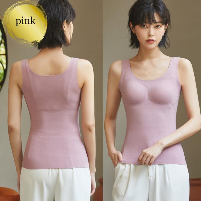 あったかモールドカップ付きタンクトップ