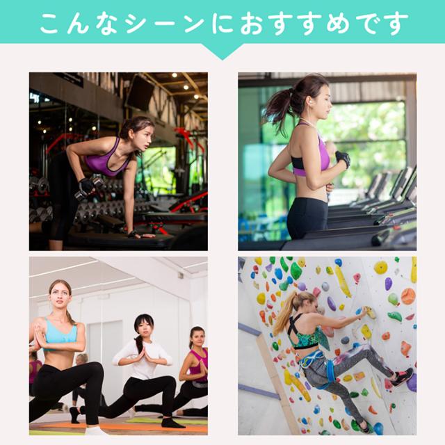 フロントファスナーで着脱簡単 Yバックスポーツブラ