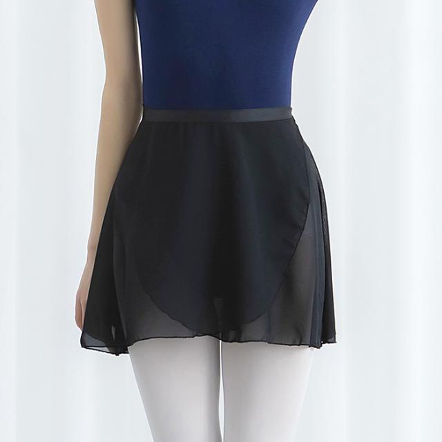 バレエ用シフォン巻きスカート
