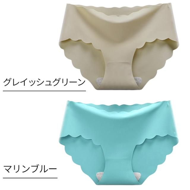 締め付けゼロ サラサラ軽い素肌に溶け込むシームレスショーツ