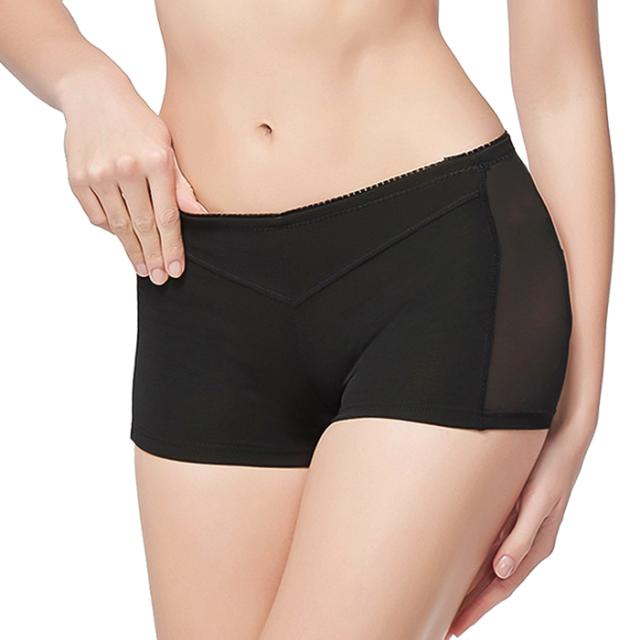 【送料無料】 履くだけ瞬間もも尻！穴あきショート丈ガードル