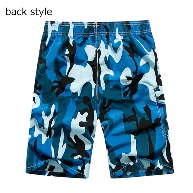 迷彩柄のメンズサーフパンツ