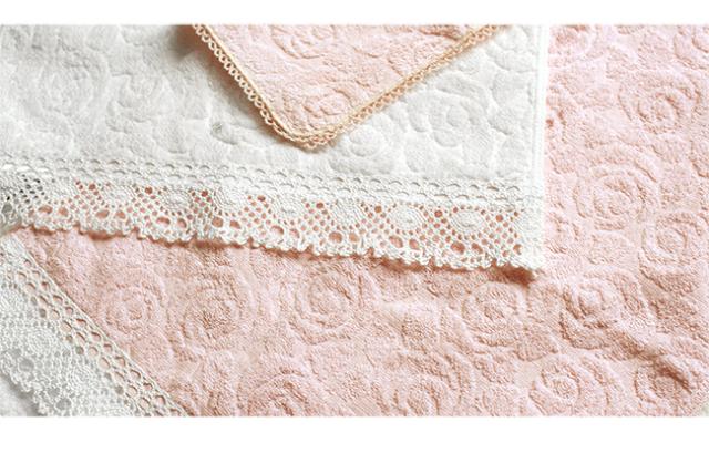 バスタオル カントリーローズ 日本製 バラ柄