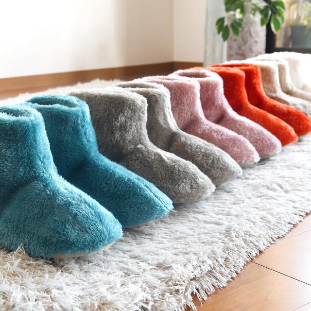 ふわふわもこもこルームシューズ