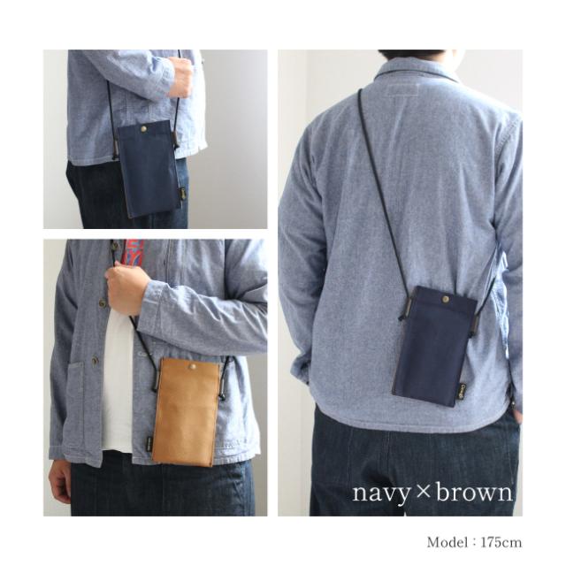 Grough〜育てる帆布〜/スマホポーチ