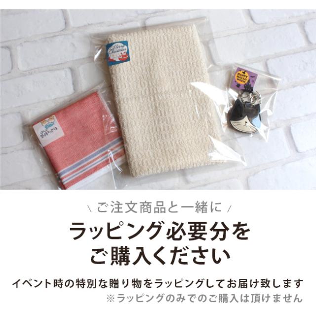 のし可簡易プチラッピングタオルを1枚ずつ透明袋にギフト贈り物プレゼントおまかせ