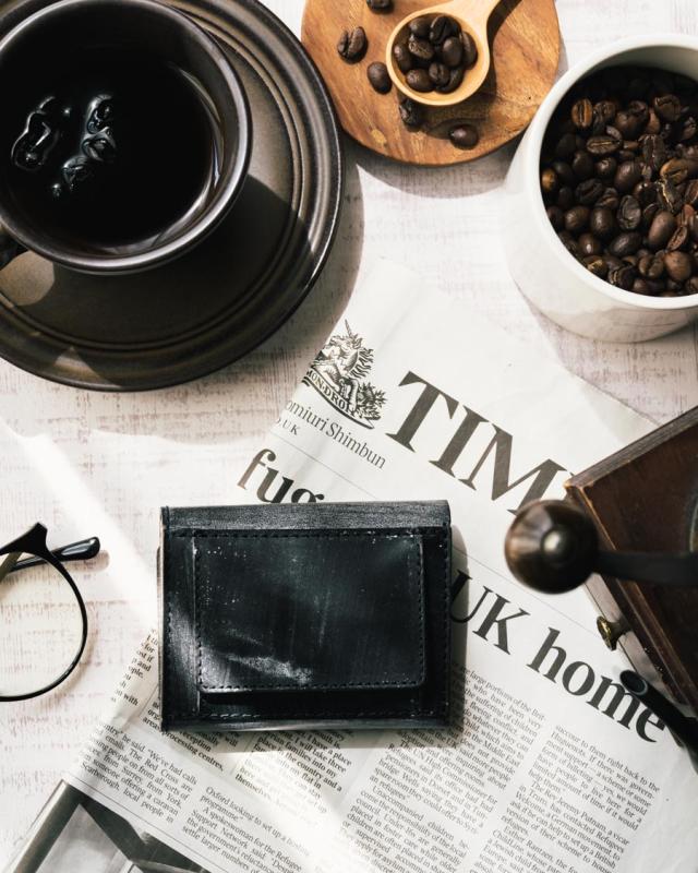 本革極小ミニ財布