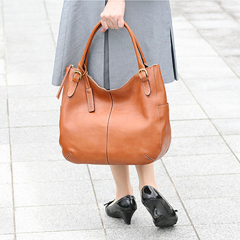 アンティーク調本革A4トートバッグL1812-4