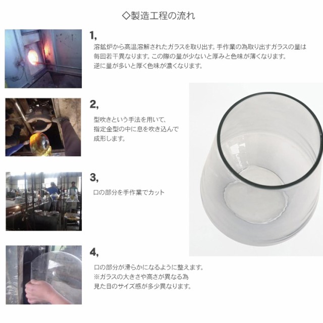 ビッグベース クリスタル グレー _PP02 HS3080 花器 陶器 花瓶