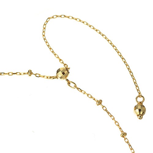 K18 bracelet humming chain