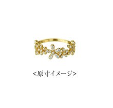 K18 diamond ring K18　ダイヤモンド　リング bouquet