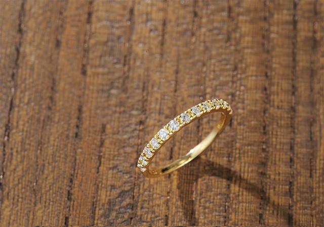 K18 diamond ring glorious 0.3ct