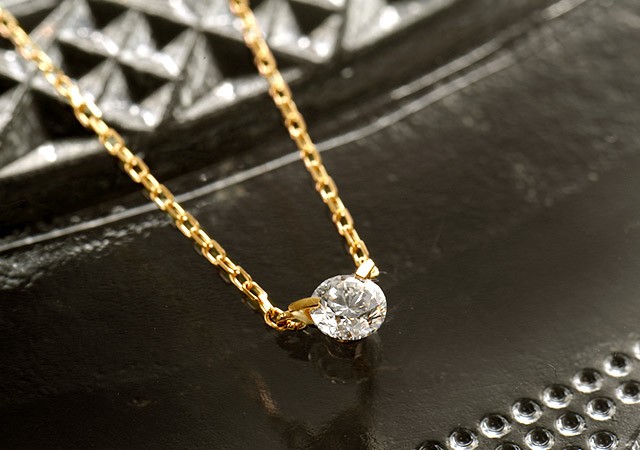 K18 diamond necklace K18 ダイヤモンド　ネックレス innocent 0.2ct