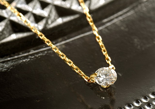 K18 diamond necklace K18 ダイヤモンド　ネックレス innocent 0.3ct