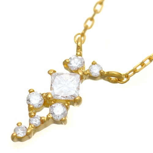 K18 diamond necklace K18 ダイヤモンド　ネックレス ornament