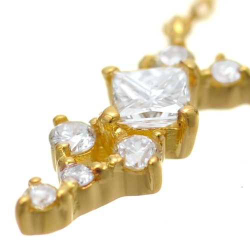 K18 diamond necklace K18 ダイヤモンド　ネックレス ornament
