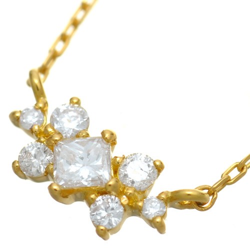 K18 diamond necklace K18 ダイヤモンド　ネックレス decoration