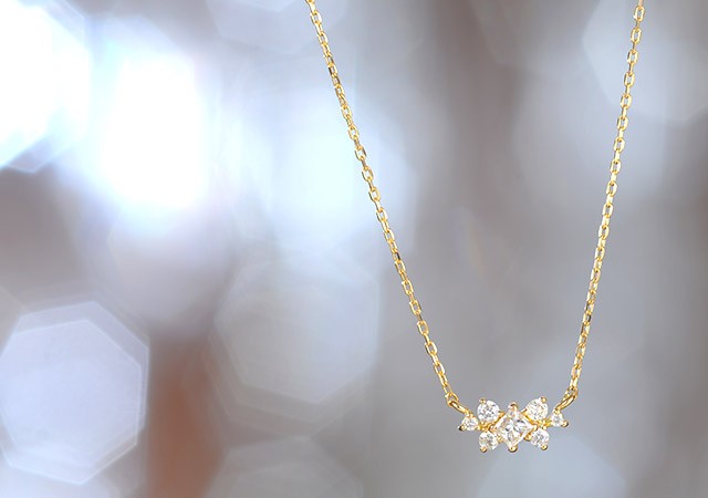 K18 diamond necklace K18 ダイヤモンド　ネックレス decoration