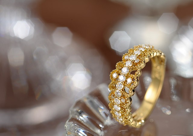 K18 diamond ring K18 ダイヤモンド リング Aphrodite