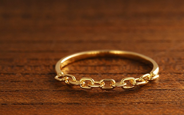 K18 ring hard chain