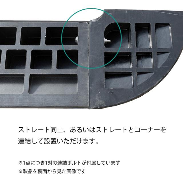 ラバー段差スロープ　ストレート