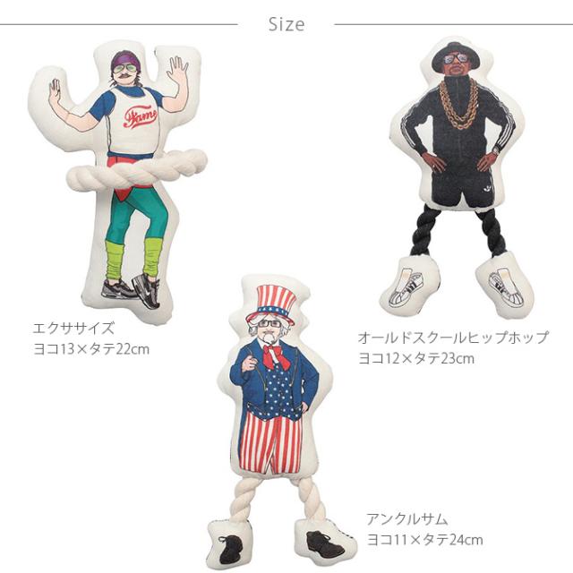 MANDARINE BROTHERS マンダリンブラザーズ CRAZY ROPE TOY 犬 おもちゃ ロープ おしゃれ 犬用 イヌ カラフル ペット用品 ペットグッズ かわいい