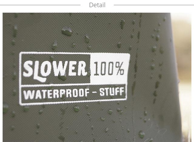 SLOWER スロウワー HANG STOCK ハングストック ストレージ 35L  収納ボックス おしゃれ 折りたたみ 取っ手 収納 アウトドア 洗える バケツ キャンプ ストック  