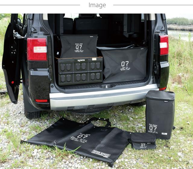 SLOWER スロウワー HANG STOCK ハングストック ストレージ 35L  収納ボックス おしゃれ 折りたたみ 取っ手 収納 アウトドア 洗える バケツ キャンプ ストック  