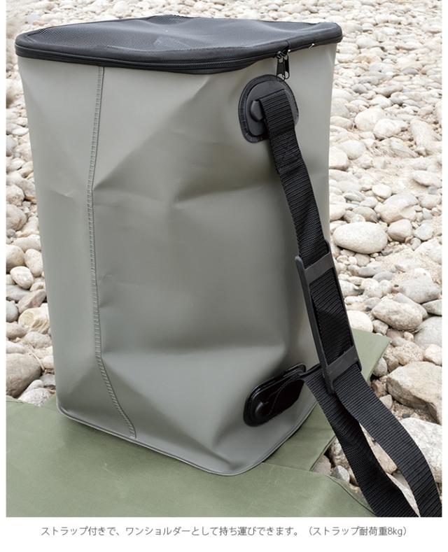 SLOWER スロウワー HANG STOCK ハングストック マルチバスケット  収納ボックス おしゃれ ランドリーボックス ゴミ箱 ダストボックス 洗える 蓋 キッチン アウトドア ごみ  