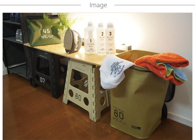 SLOWER スロウワー HANG STOCK ハングストック マルチバスケット  収納ボックス おしゃれ ランドリーボックス ゴミ箱 ダストボックス 洗える 蓋 キッチン アウトドア ごみ  