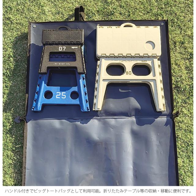 SLOWER スロウワー HANG STOCK ハングストック トランクキャリー  レジャーシート アウトドア おしゃれ トランク トートバッグ ペグ穴 キャンプ用品 収納 防水 ショルダー  